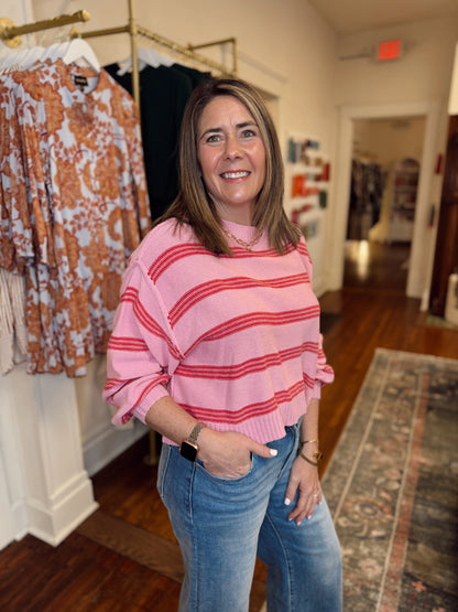 Reese Lightweight Sweater - Pink