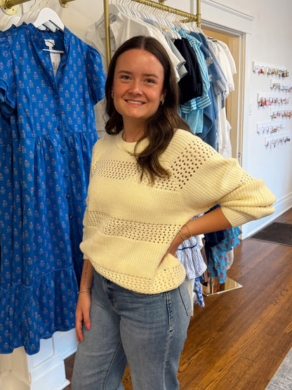 Tova Pointelle Sweater