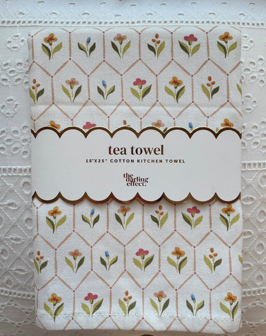 Handpicked for You Tea Towel