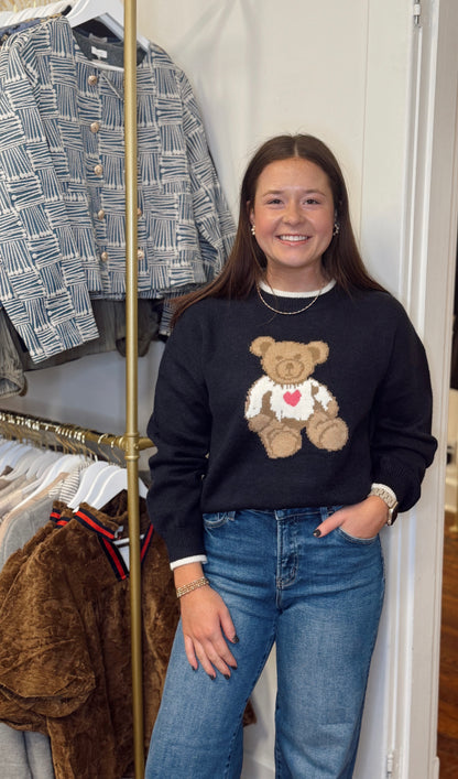 Ted E. Bear Navy Sweater