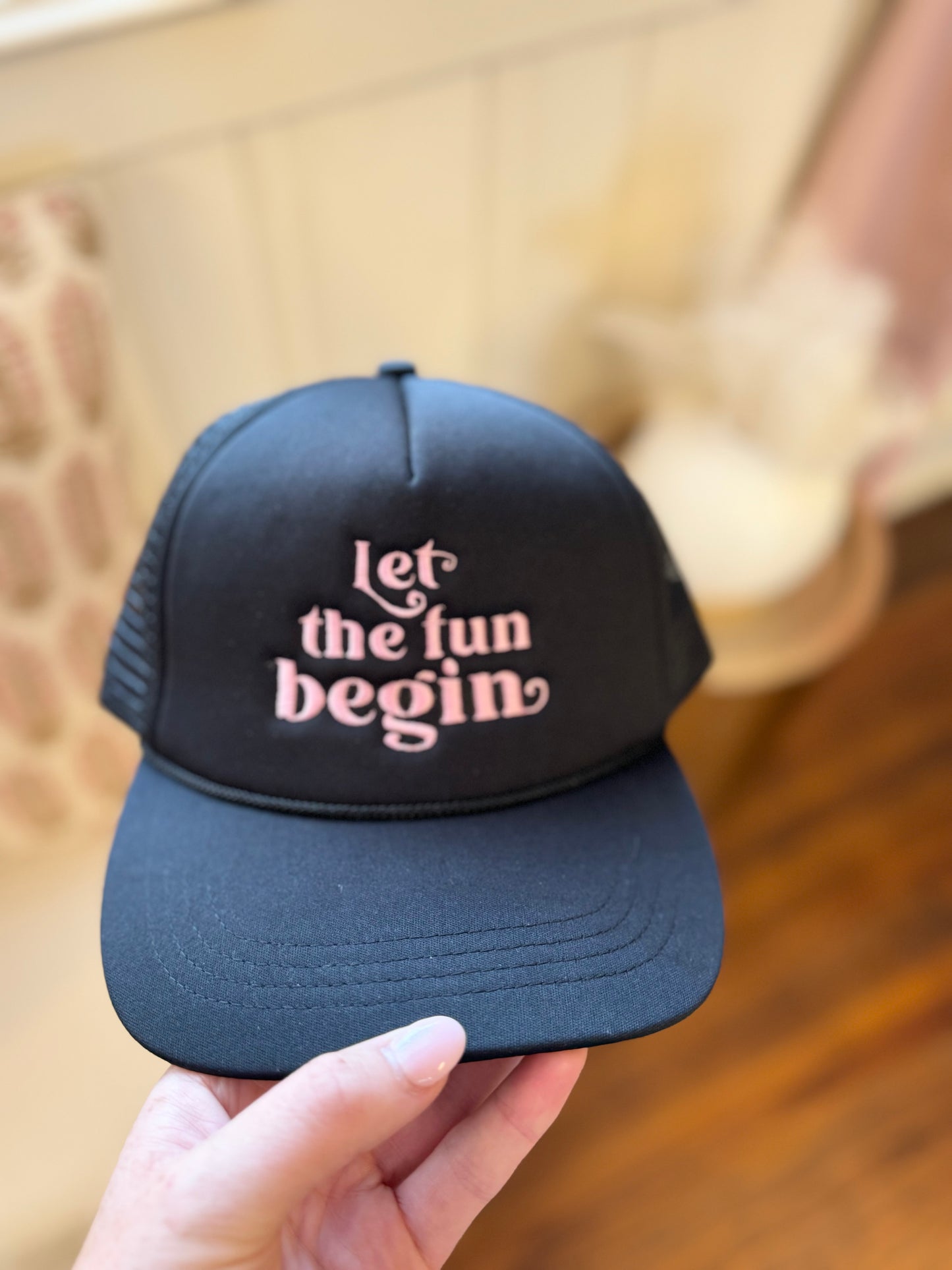 Let The Fun Begin Trucker Hat