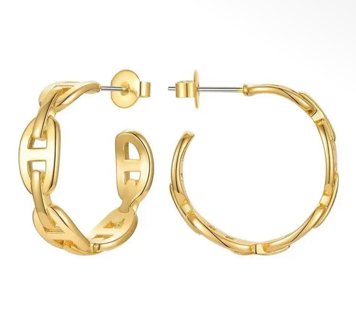 Sahira Rosie Link Hoops
