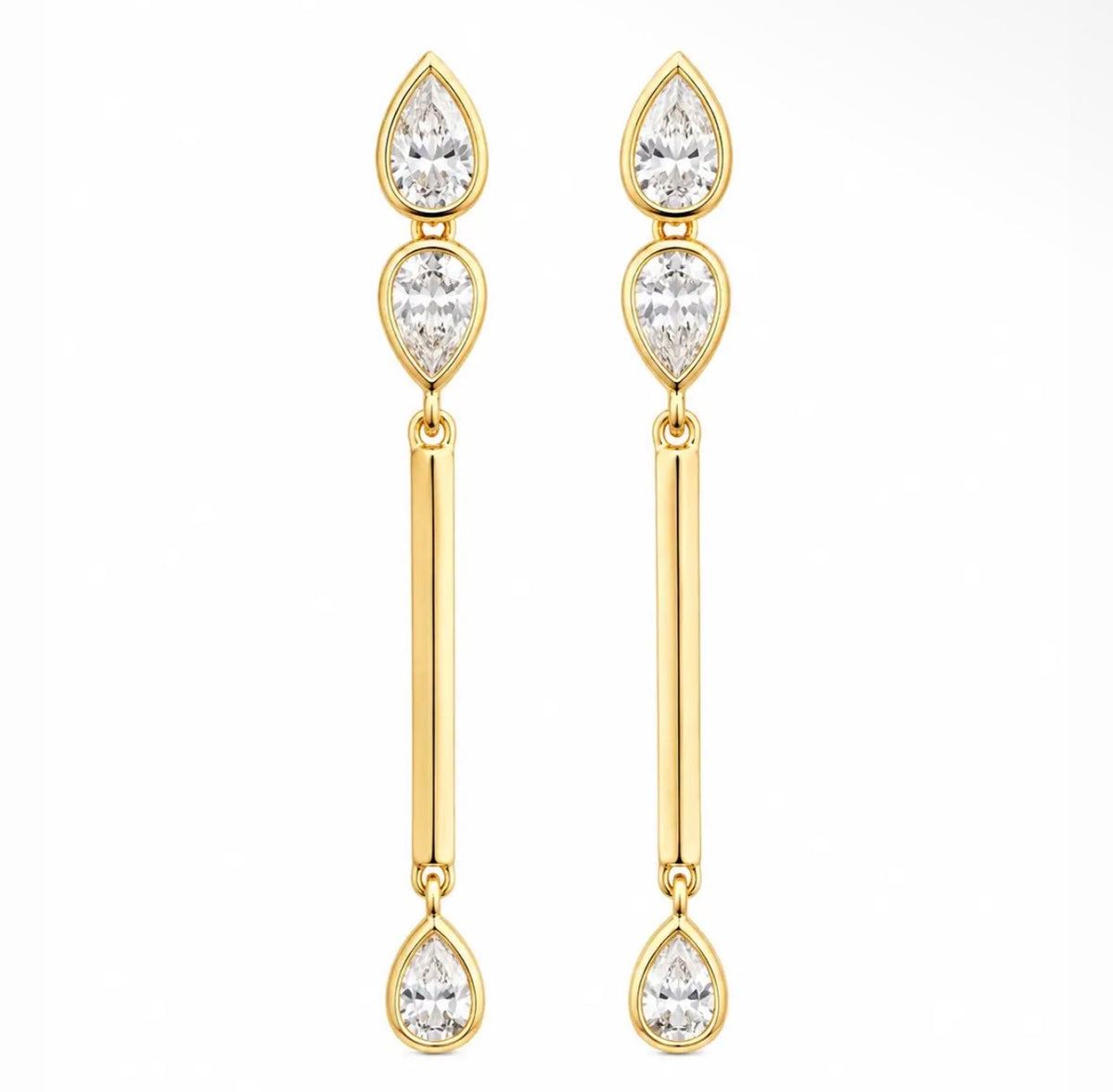 Sahira Delephine Tear Drop Earrings