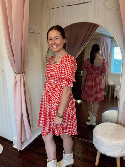 Robin Gingham Dress