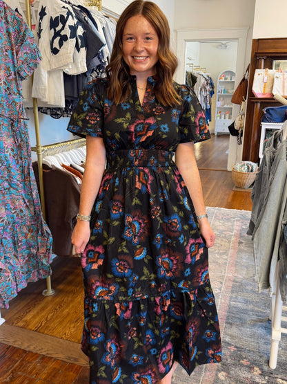 Duna Floral Maxi Dress