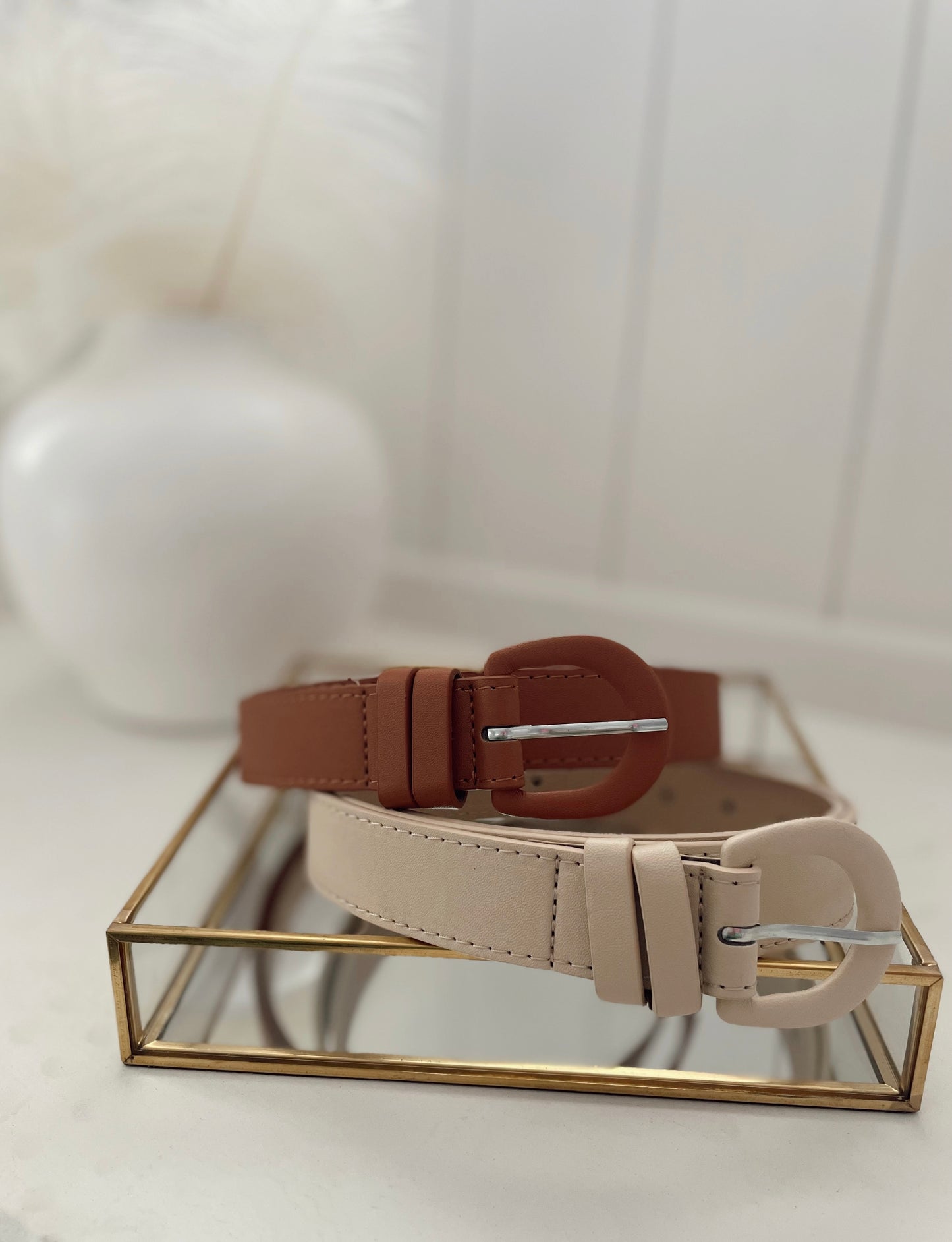 Classic Vegan Leather Belt