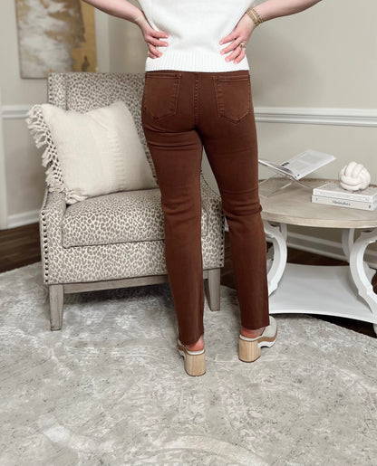 Espresso High Rise Jeans