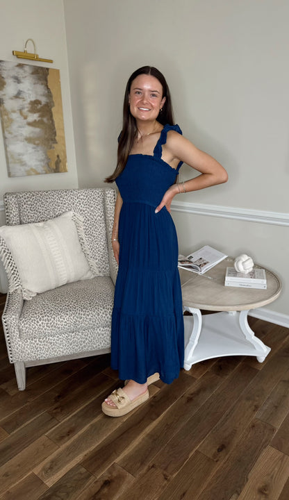 Sweetheart Maxi-Navy