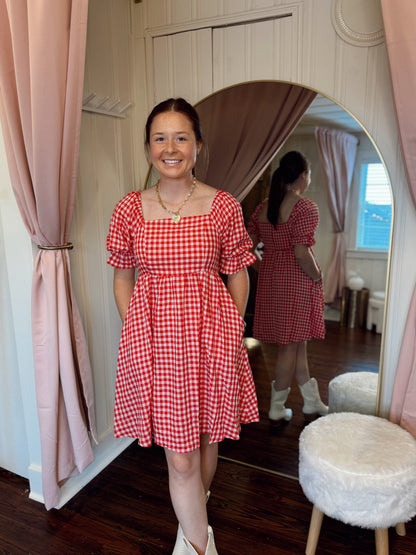 Robin Gingham Dress