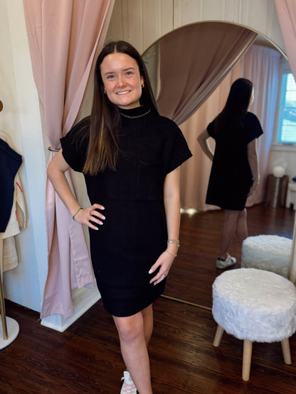 Black Sweater Dress