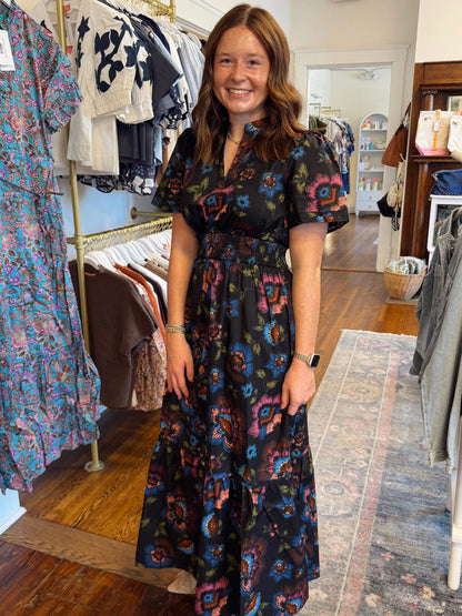 Duna Floral Maxi Dress