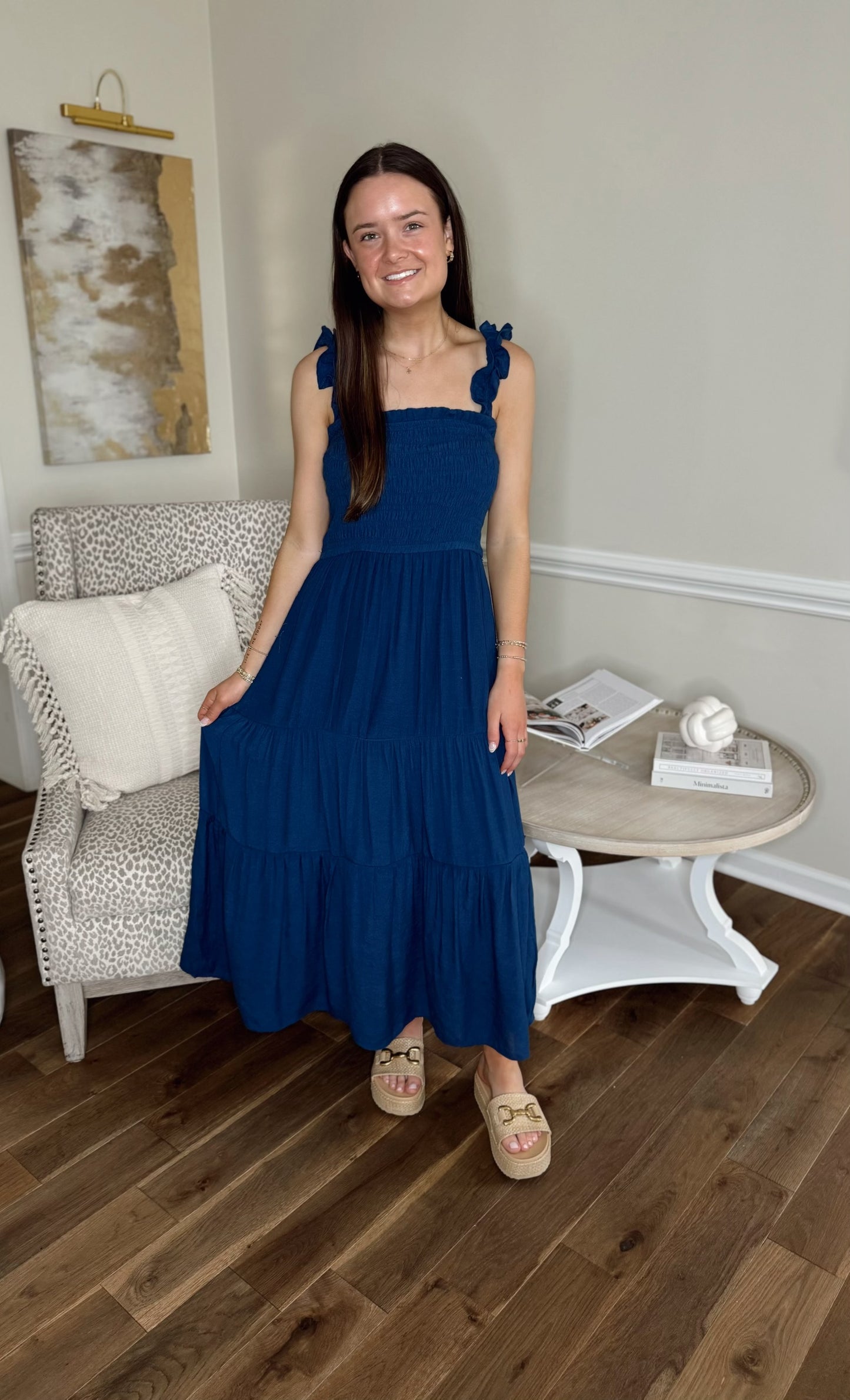 Sweetheart Maxi-Navy