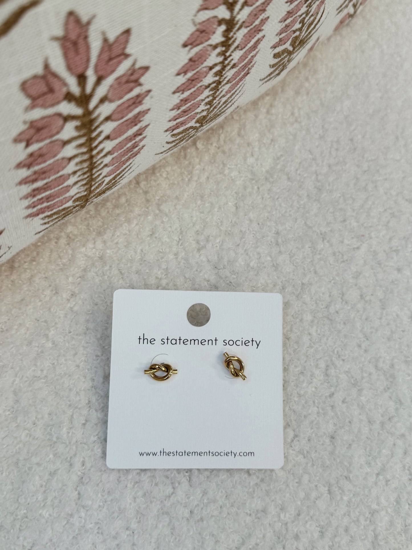 Knot Stud Earrings