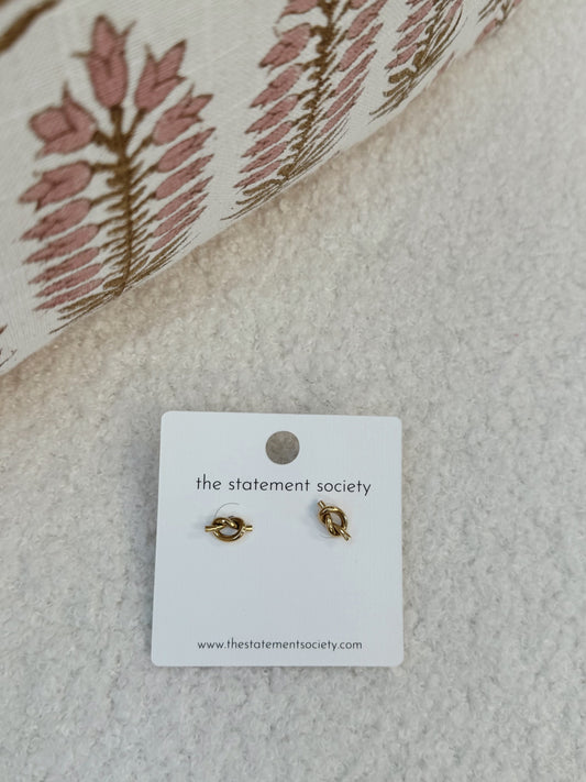 Knot Stud Earrings