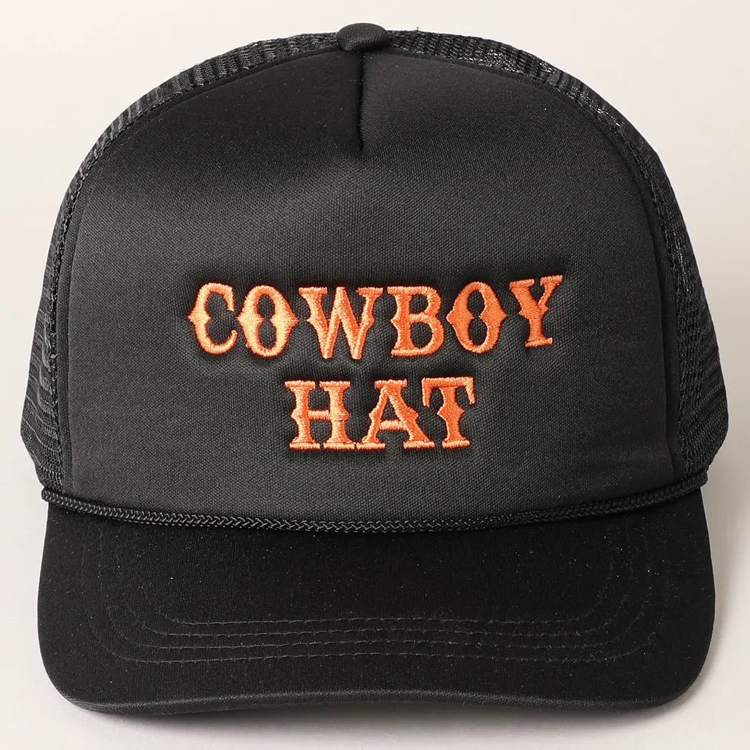 Cowboy Trucker Hat